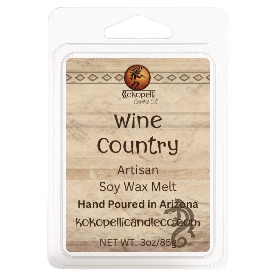 Wine Country Wax Melt Kokopelli Candle Co.