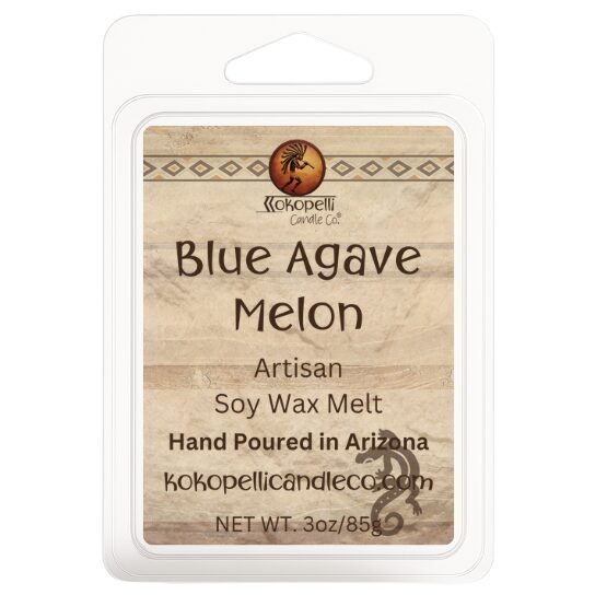 Blue Agave Melon Wax Melt Kokopelli Candle Co.
