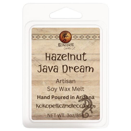 Hazelnut Java Dream Wax Melt Kokopelli Candle Co.