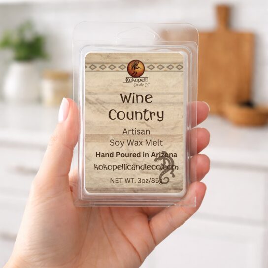Wine Country Wax Melt Kokopelli Candle Co.