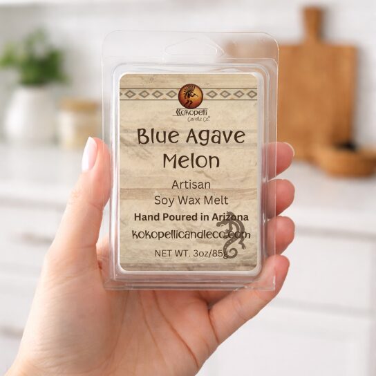 Blue Agave Melon Wax Melt Kokopelli Candle Co.