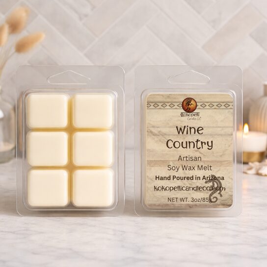 Wine Country Wax Melt Kokopelli Candle Co.