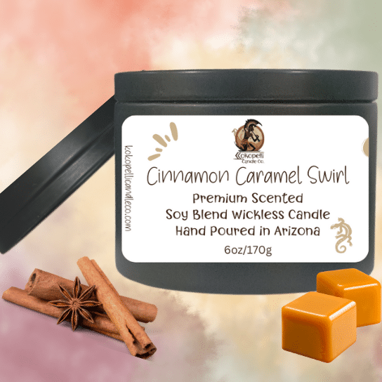 Cinnamon Caramel Swirl Wickless Candle