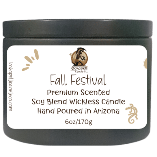 Fall Festival Wickless Candle