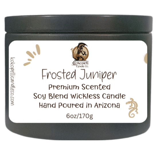 Frosted Juniper Wickless Candle