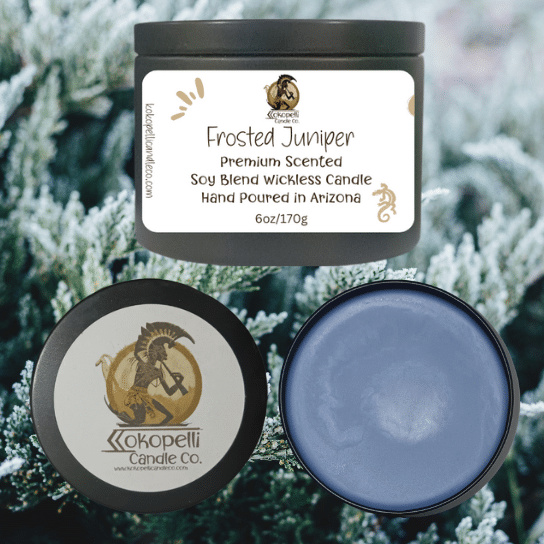 Frosted Juniper Wickless Candle