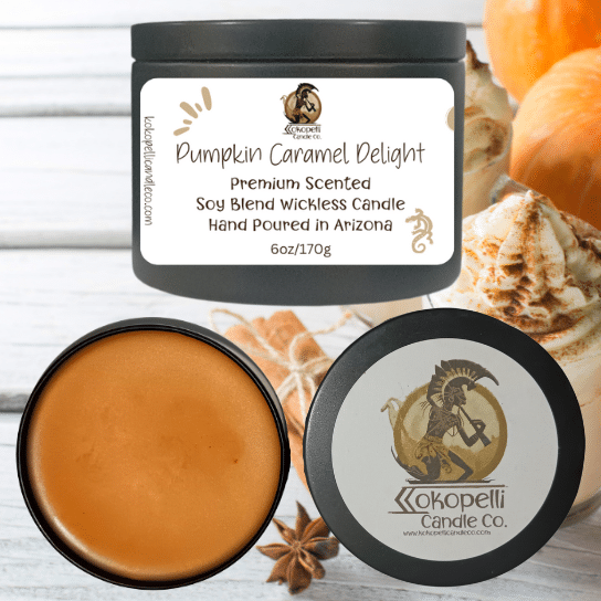 Pumpkin Caramel Delight Wickless Candle