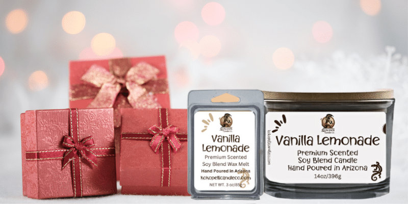 blog post image for candles and wax make great gifts Kokopelli Candle Co.