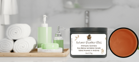 Blog Post Image with Autumn Bourbon Bliss