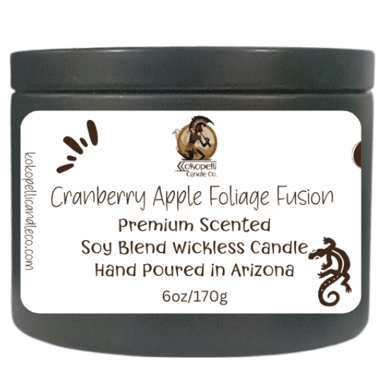 Cranberry Apple Foliage Fusion Wickless Candle