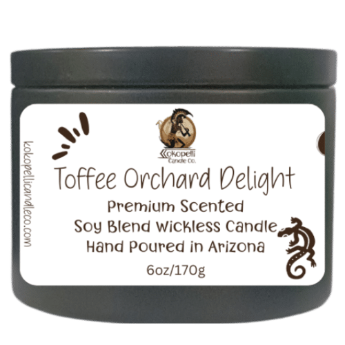 Toffee Orchard Delight Wickless Candle