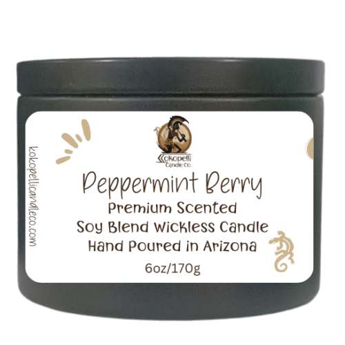 Peppermint Berry Wickless Candle