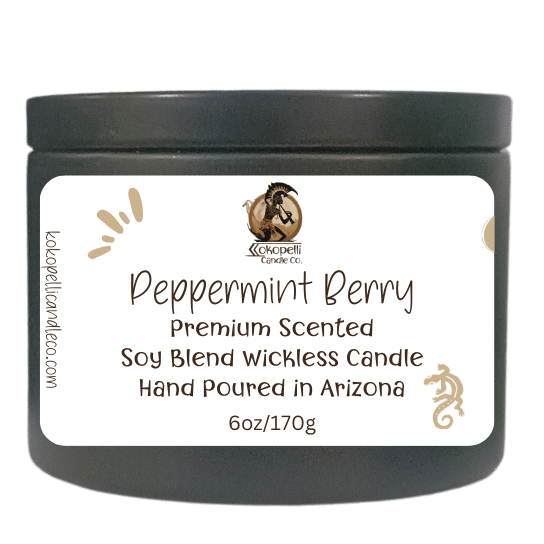 Peppermint Berry Wickless Candle