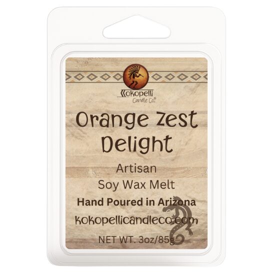 Orange Zest Delight Wax Melt Kokopelli Candle Co.