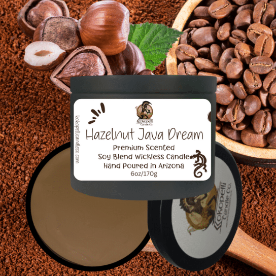 Hazelnut Java Dream Wickless Candle