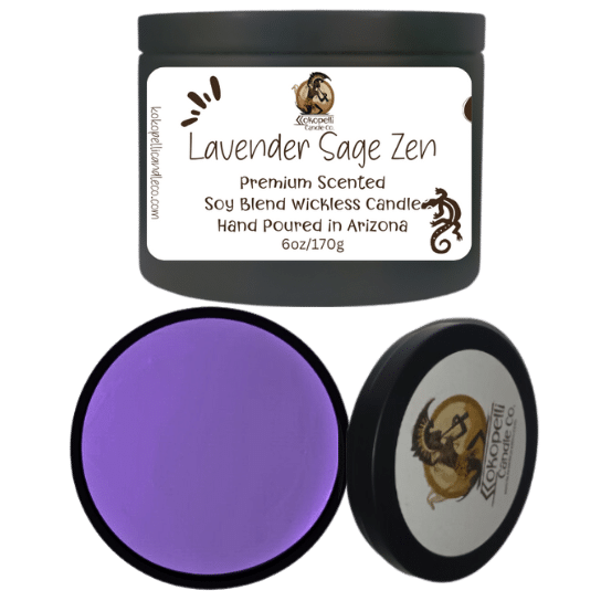 Lavender Sage Zen Wickless Candle