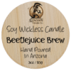 Beetlejuice Brew wickless candle