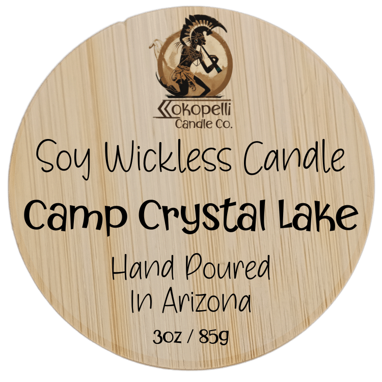 Camp crystal lake wickless candle