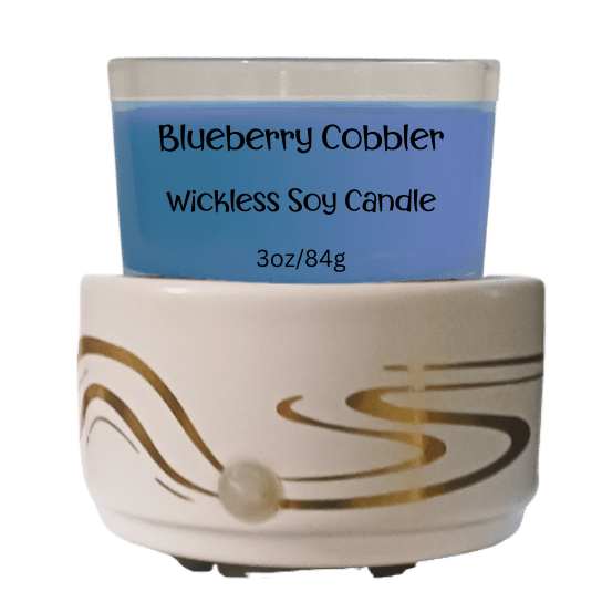 Blueberry Cobbler Wickless Candle