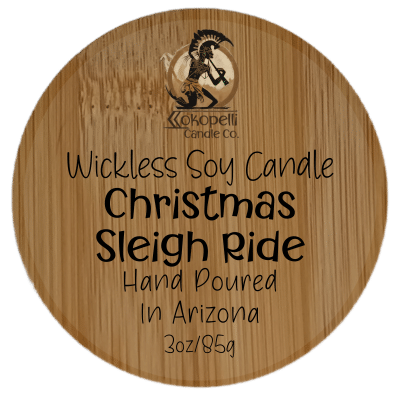 Christmas sleigh Ride Wickless Candle