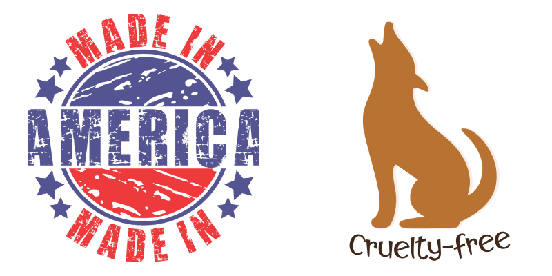 Cruelty free with made in America badge new color #b87333