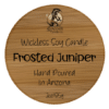 Frosted Juniper Wickless Candle