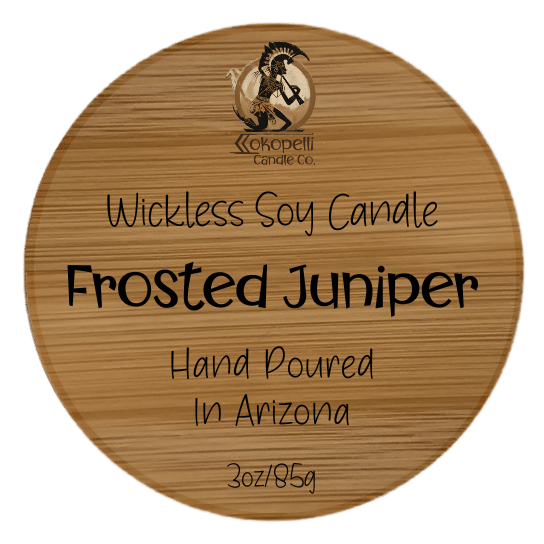 Frosted Juniper Wickless Candle