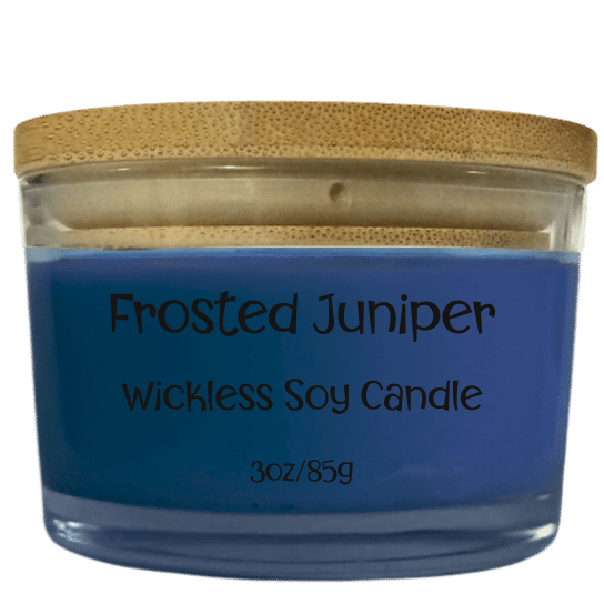 Frosted Juniper Wickless Candle