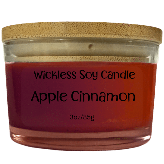 Apple Cinnamon Wickless 3oz