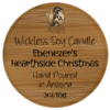 Ebenezers Hearthside Christmas Wickless Candle