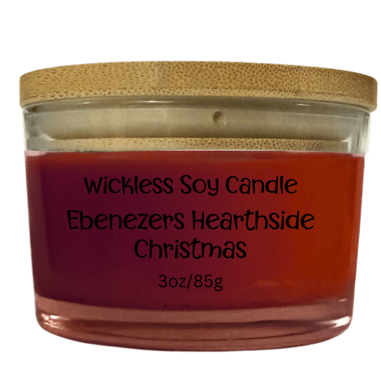 Ebenezers Hearthside Christmas Wickless Candle