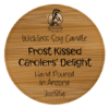 Frost Kissed Caroler's Delight Wickless Candle