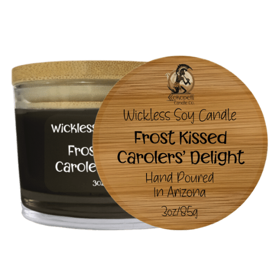 Frost Kissed Caroler's Delight Wickless Candle