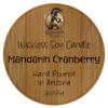 Mandarin Cranberry Wickless Candle 3oz