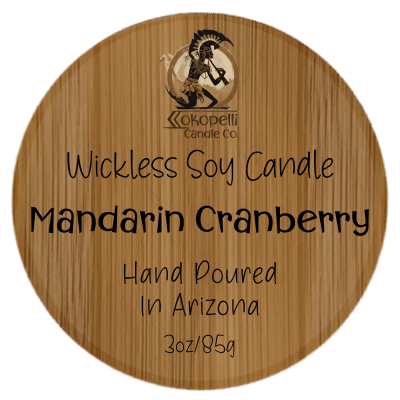 Mandarin Cranberry Wickless Candle 3oz