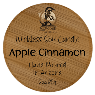 Apple Cinnamon Wickless 3oz