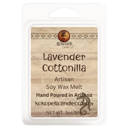 Lavender Cottonilla Wax Melt Kokopelli Candle Co.