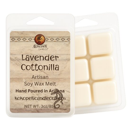 Lavender Cottonilla Wax Melt Kokopelli Candle Co.