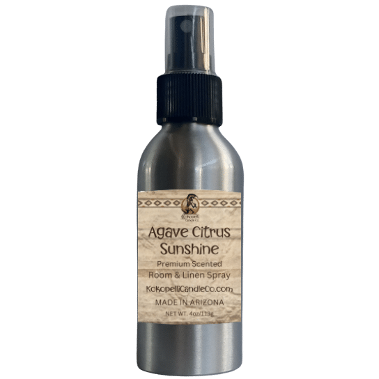 Agave Citrus Sunshine Room & Linen Spray Kokopelli Candle Co.