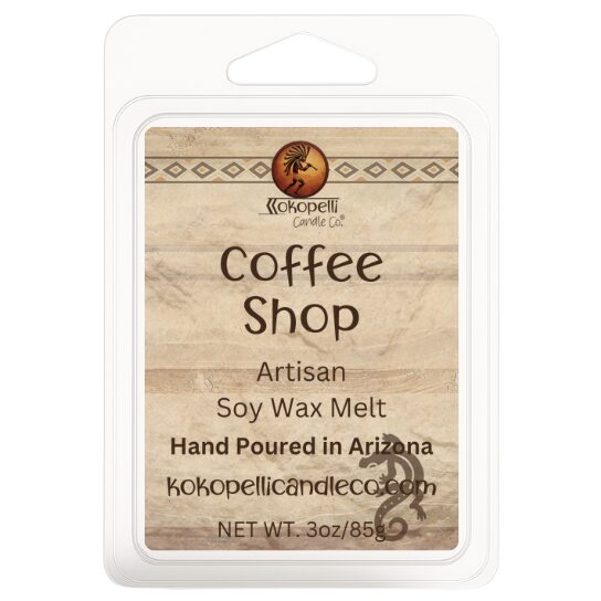 Coffee Shop Wax Melt Kokopelli Candle Co.